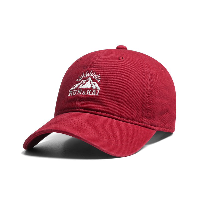 Men's Casual Distressed Embroidered Cap Skanto