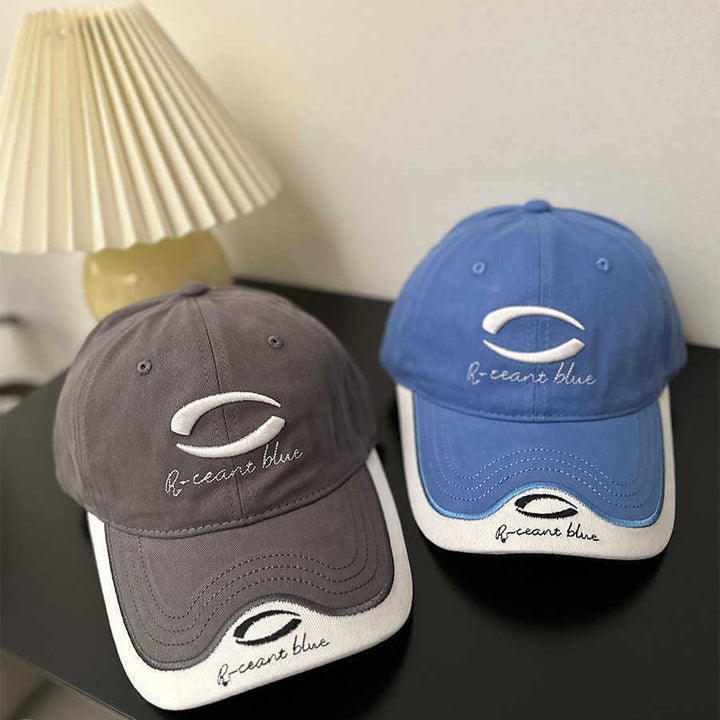 Kvinners avslappede broderte baseball cap Skanto