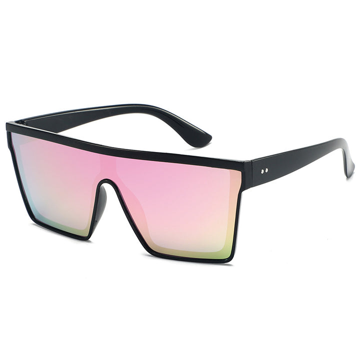 Dame futuristisk oversized solbrille Skanto