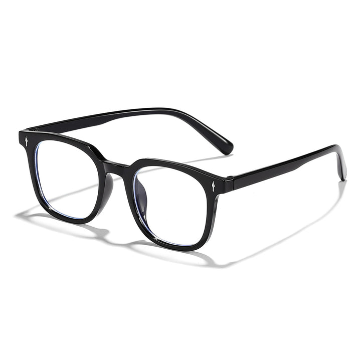 Damer fashionable solbriller med transparent ramme og UV-beskyttelse Skanto