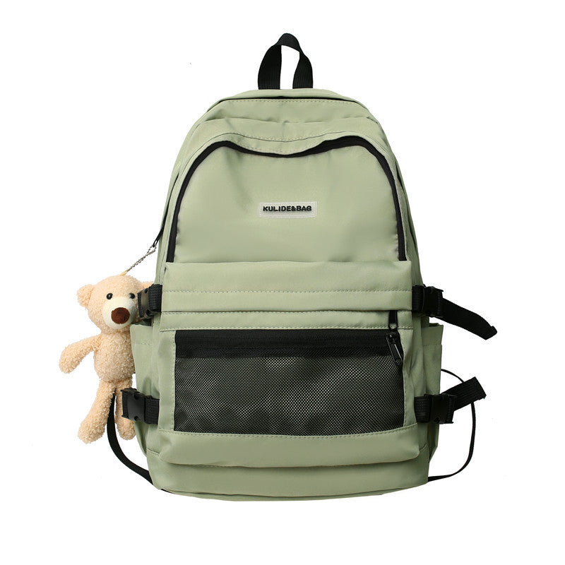 Multi-Pocket Holdbar Skole Ryggsekk