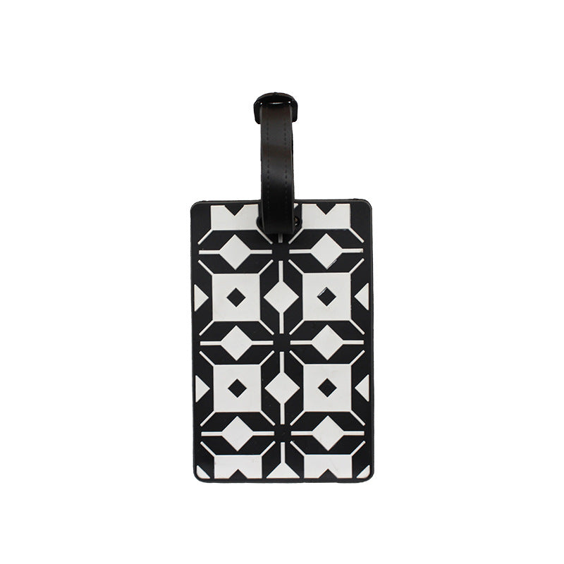 Unisex Bagasjevippe med moderne geometrisk design Skanto