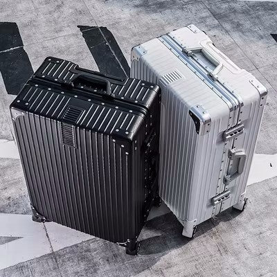 Men's Premium Dual-Layer Rolling Luggage Set Skanto