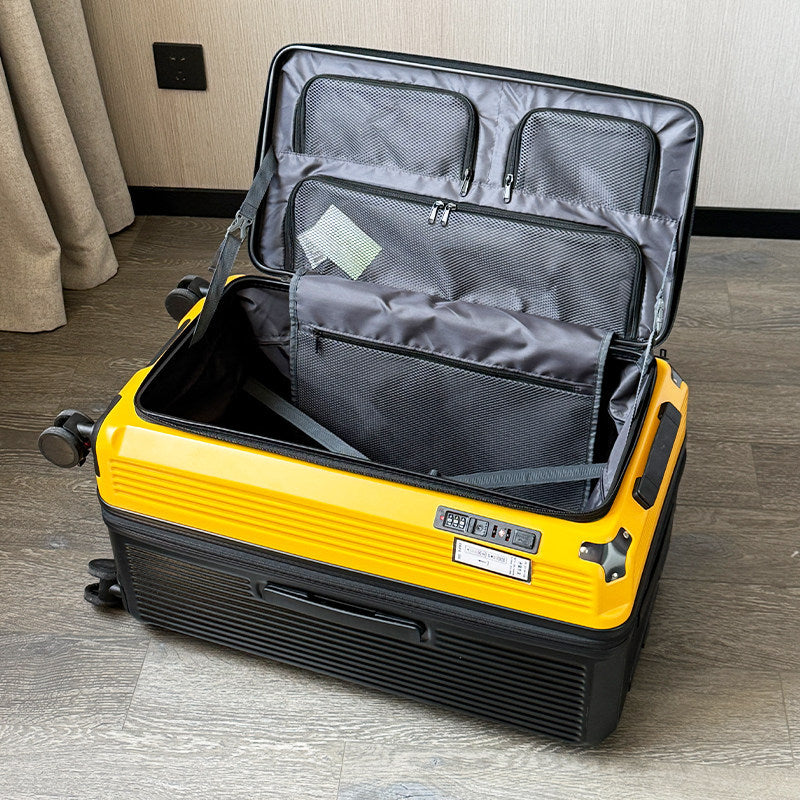 Herre Smart Multi-Kompartments Hard Shell Reise Koffert Skanto