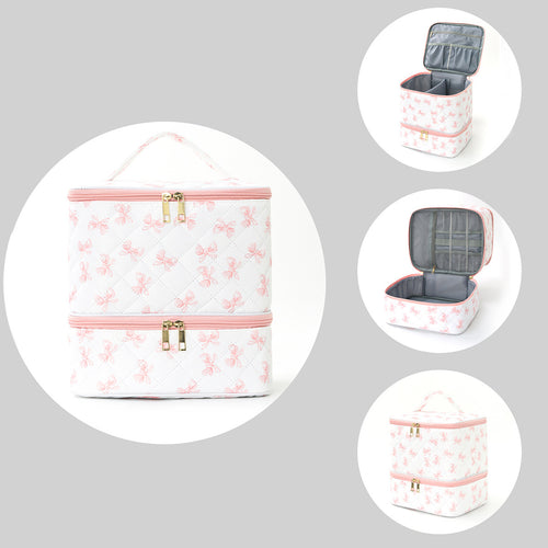 Kosmetikk-organizer-veske med praktisk delt design Skanto