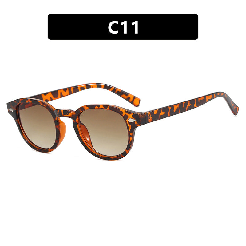 Women's round sunglasses with elegant design and UV protection Skanto