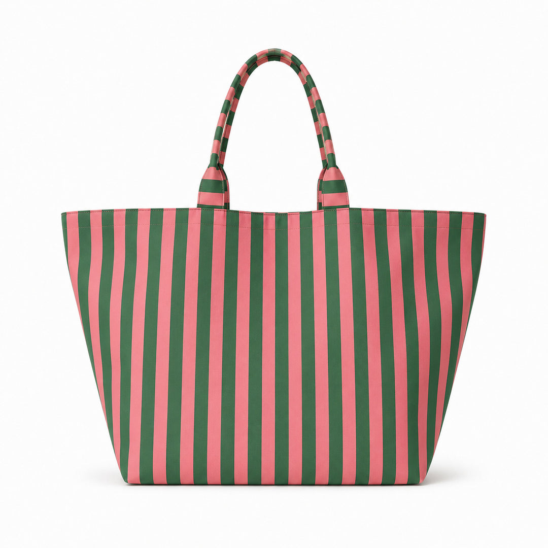 Strandbag med bredder, vannavvisende striper Skanto