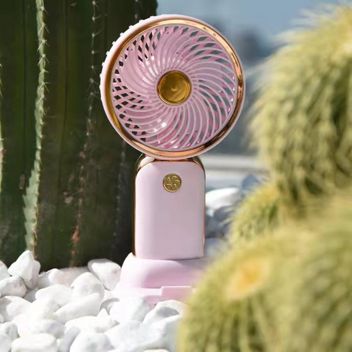 Dame Bærbar Mini-vifte med innovativt spiraldesign Skanto