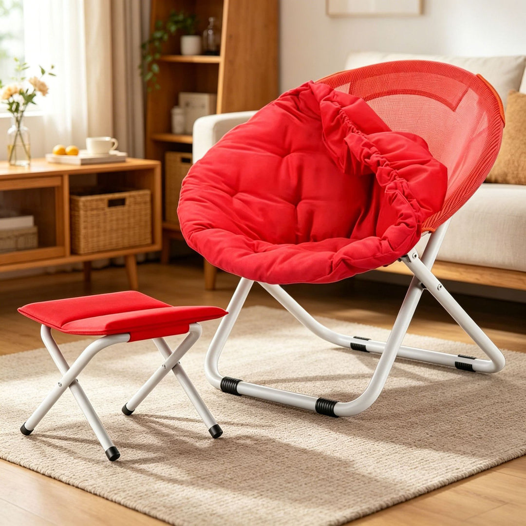 Dame Ergonomisk Lounge-stol med praktisk klappmekanisme Skanto