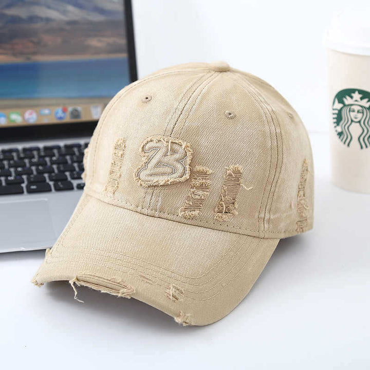 Unisex Slittet Vintage Baseball Caps Skanto
