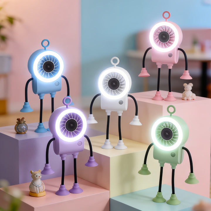 Dame kreativ bordvifte med LED-lys og ergonomisk design Skanto