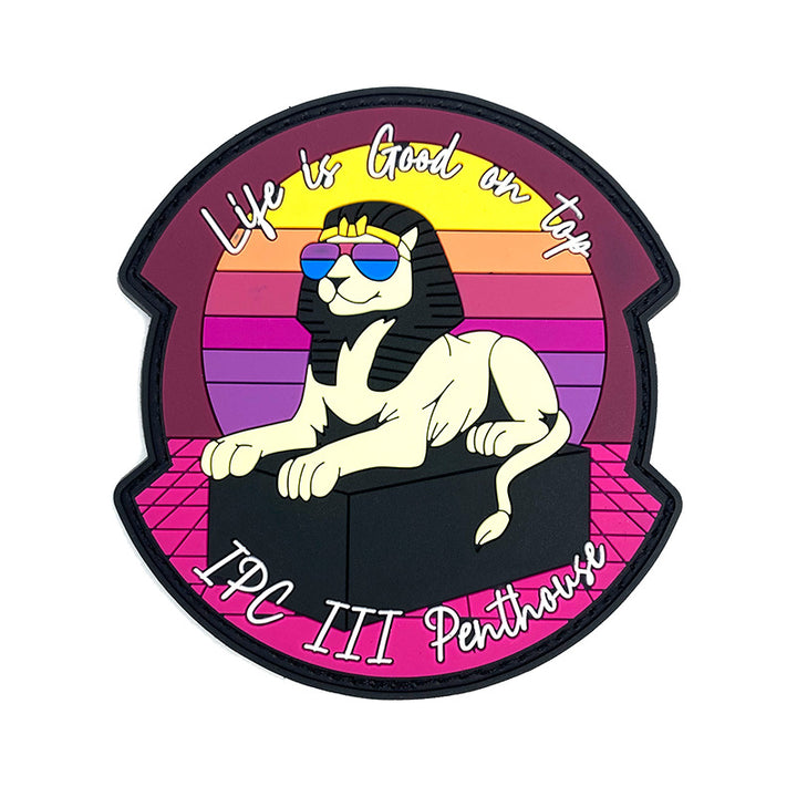 Unisex Creative Rubber Patch Luggage Tag Skanto