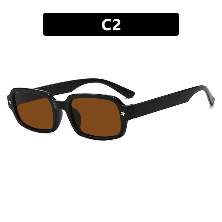 Women's Fashionable Rectangular Sunglasses with Outstanding Design and Protective UV Filter Skanto