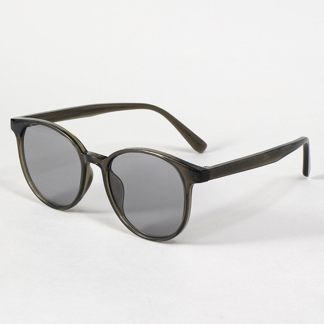 Dame moterik solbrille i elegant, rund design med UV-beskyttelse Skanto