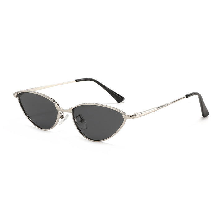 Women's Cat-Eye Sunglasses with Rhinestone Frame and Protective Lenses Skanto