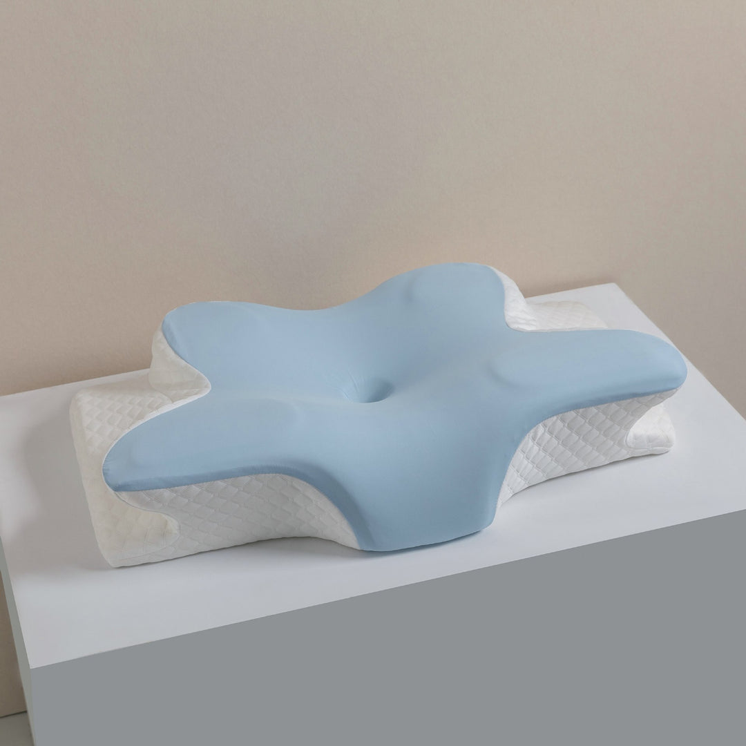 Ergonomisk pute med konturert design for optimal søvn Skanto