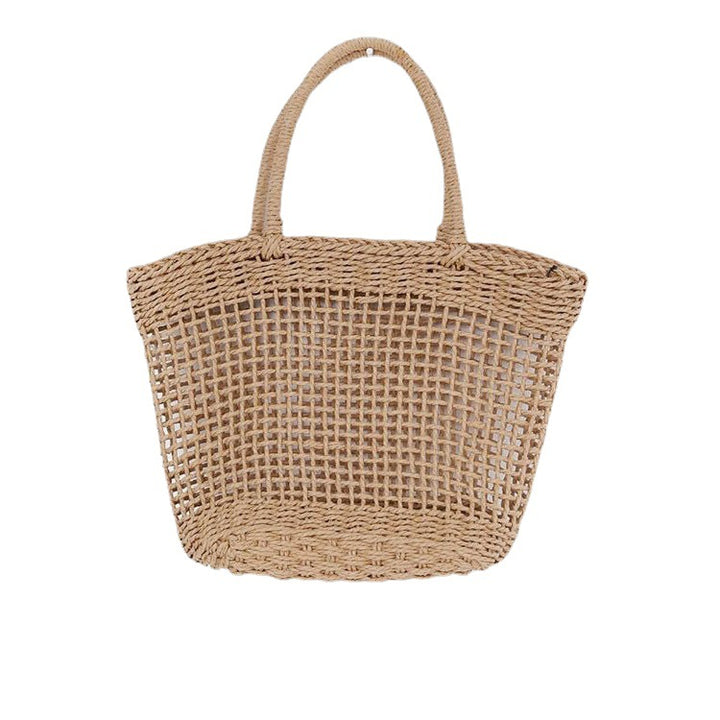 Elegant basket bag with stylish braids and fashionable scarf Skanto