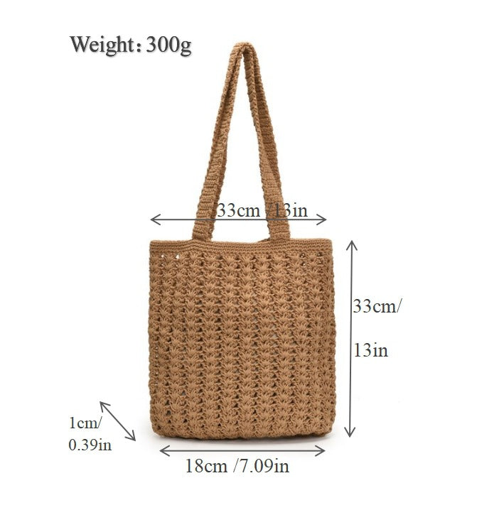 Håndlaget shopper-veske Skanto