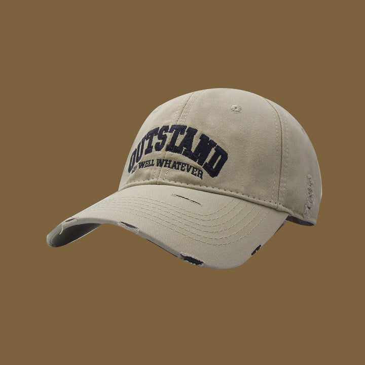 Unisex Slittet Fritids Caps Skanto