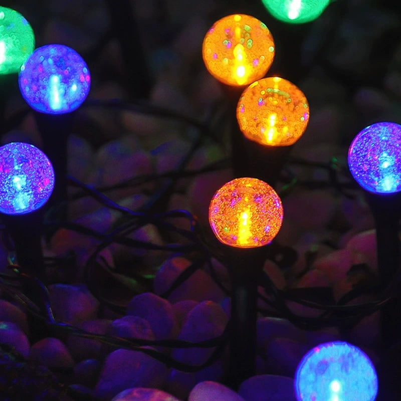 Crescent Moon Solar Garden Stake Lights Skanto