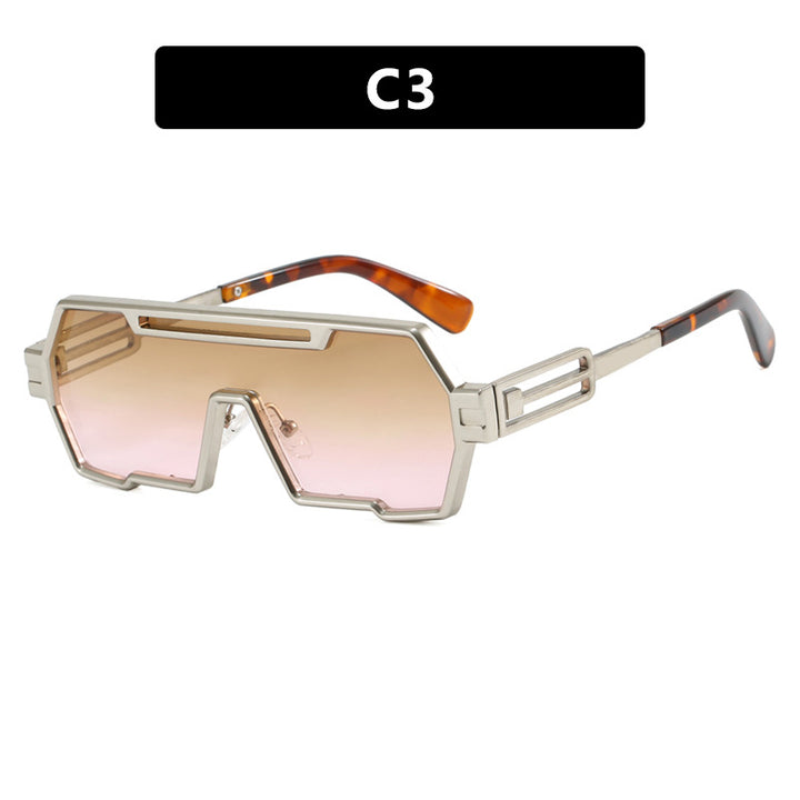 Women's futuristic sunglasses in striking hexagonal design Skanto
