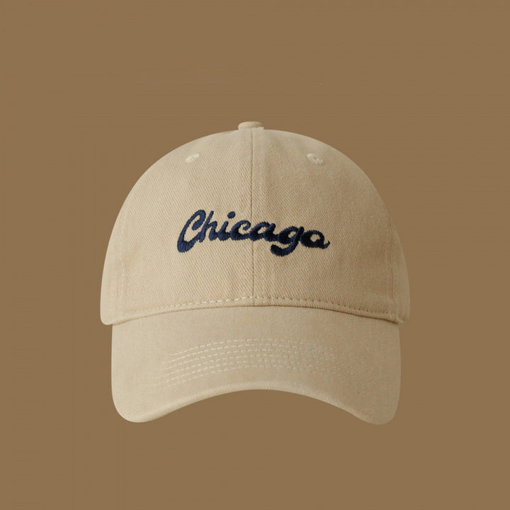 Kvinne Bomull Brodert Logo Baseball Cap Skanto