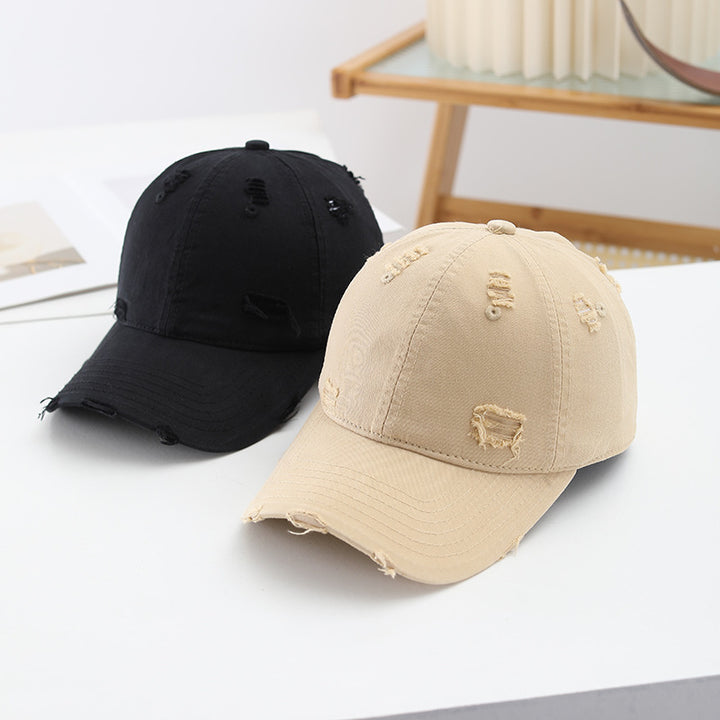 Dame casual Destroyed-basecap Skanto