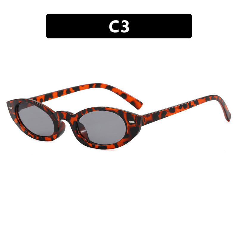 Women's Cat-Eye Sunglasses with Modern Transparent Frame Skanto