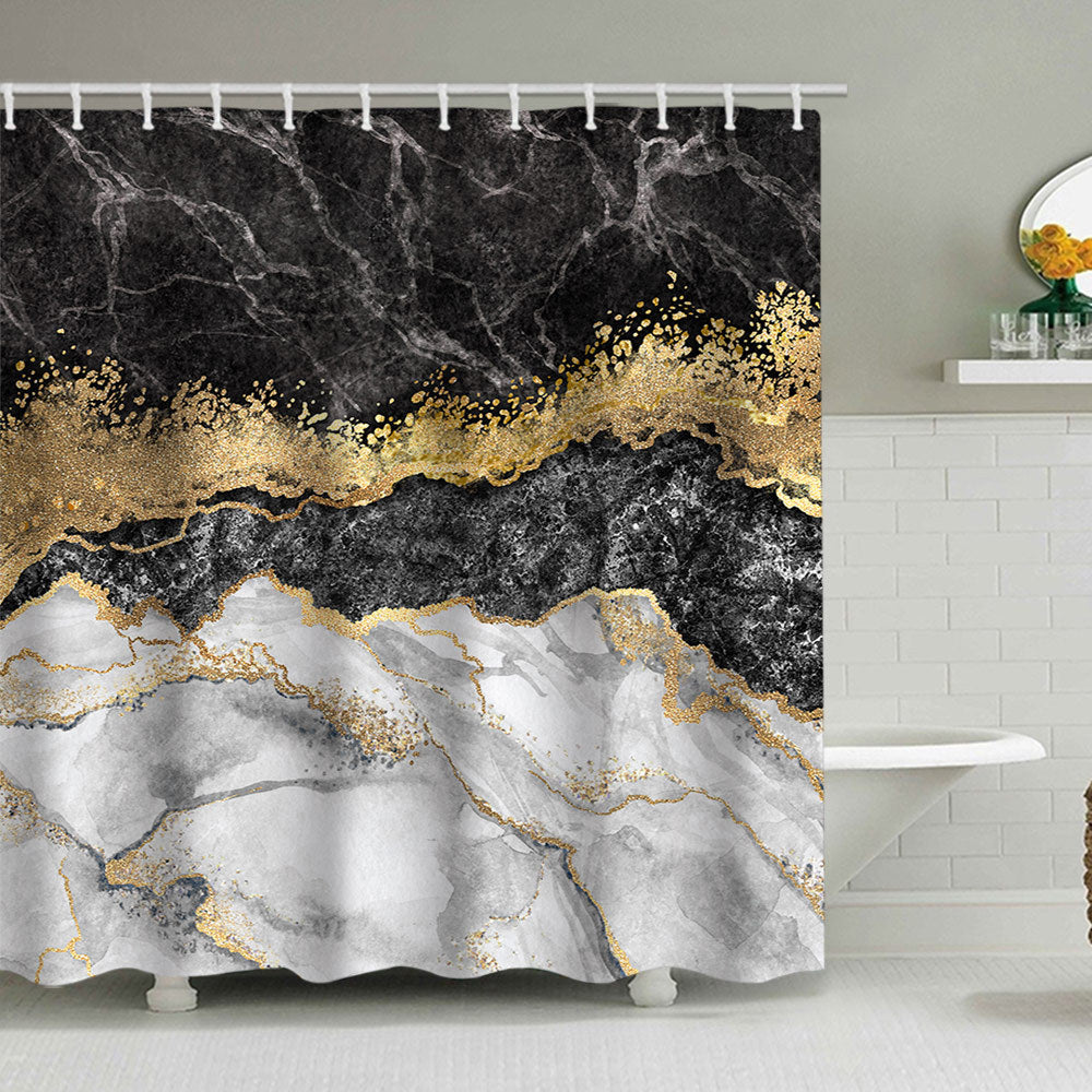 Kunstnerisk Marmor Design Dusjforheng Skanto