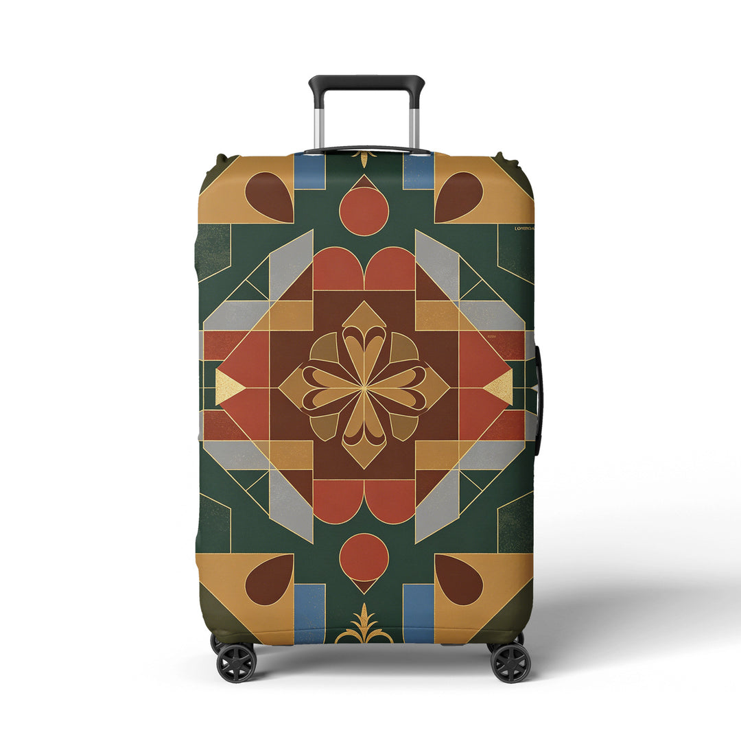 Dame Koffertrekk med moderne geometrisk design Skanto