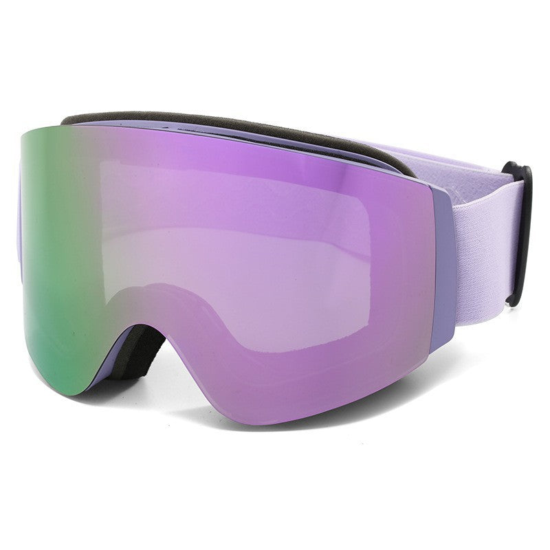 Dame skibrille med sideblendingsbeskyttelse og antifog-belegg Skanto