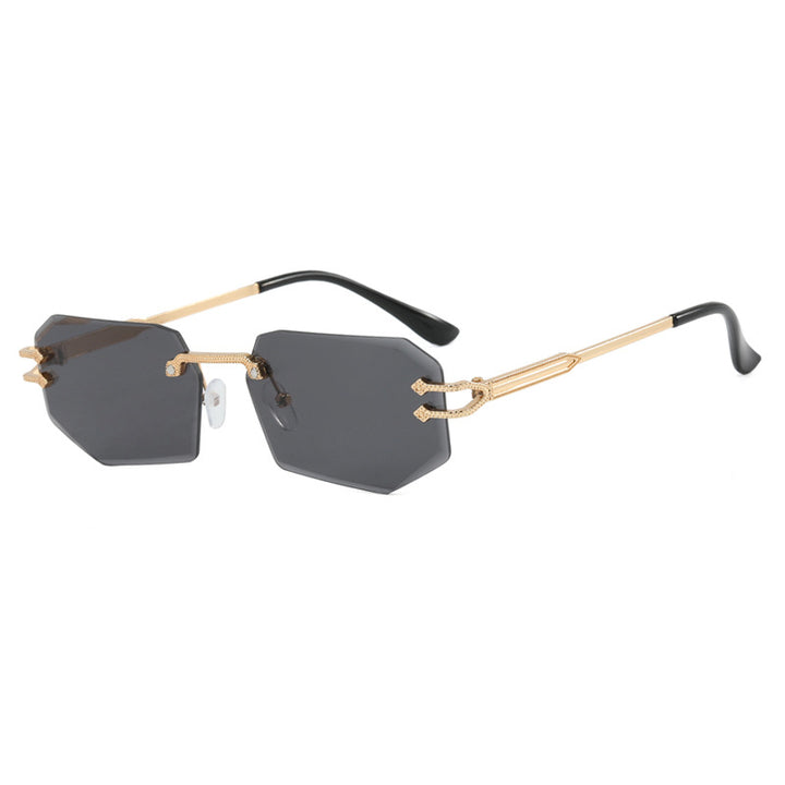 Damer geometrisk mote-solbrille Skanto