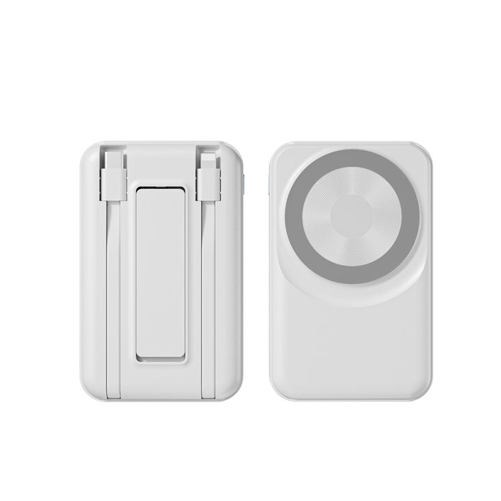 Bærbar powerbank med integrert ladekabel Skanto