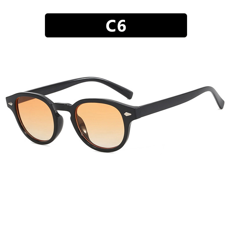 Women's round sunglasses with elegant design and UV protection Skanto