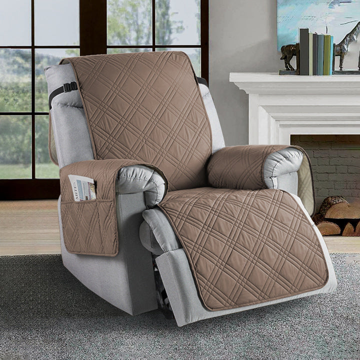 Skanto | Vanntett Recliner Trekk | Slitesterk Mikrofiber, Flekkresistent & Universell Passform for Hjemmets Beskyttelse