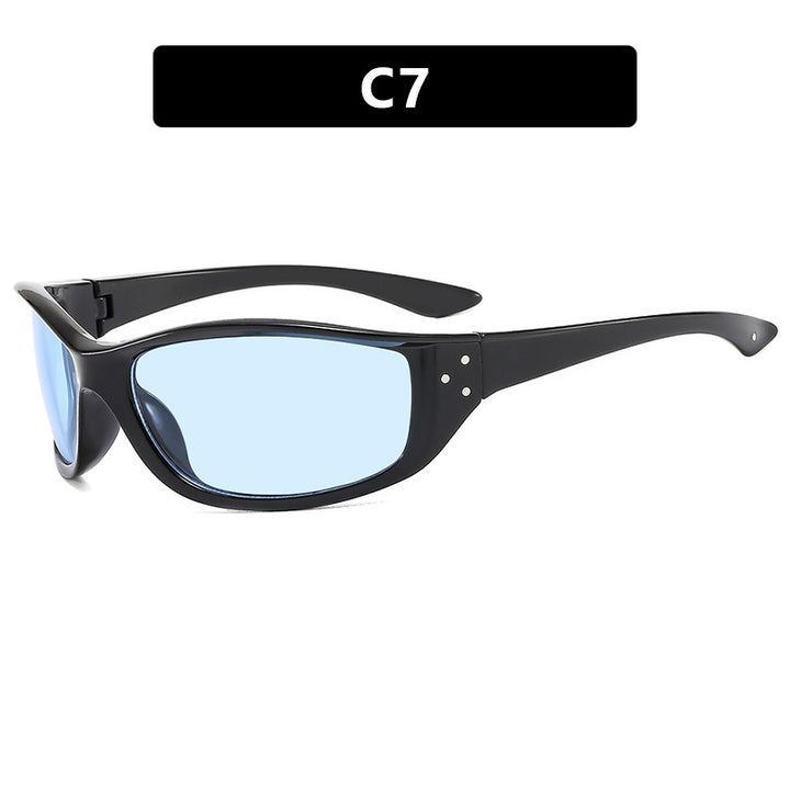 Women's Sporty Sunglasses with Ergonomic Frame and UV Protection Skanto