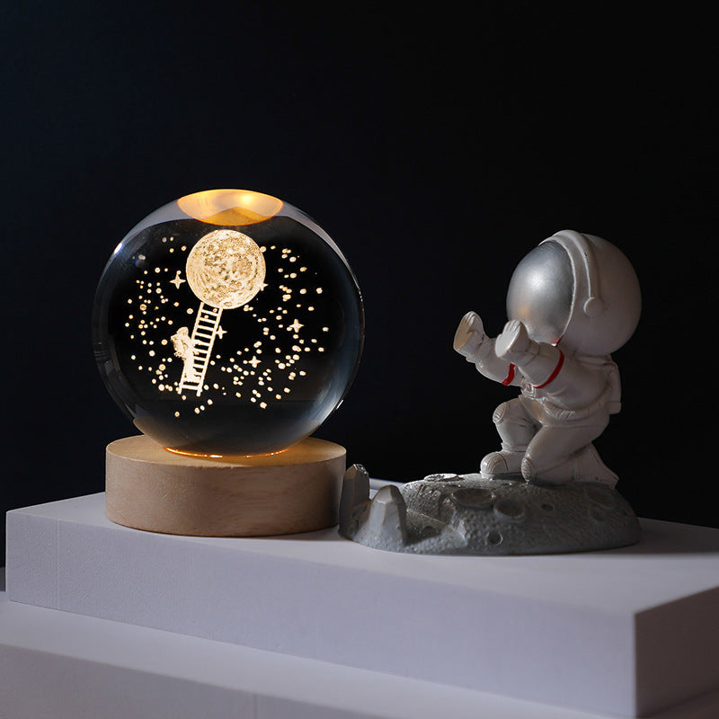 Skanto | 3D Planet Krystallkule
