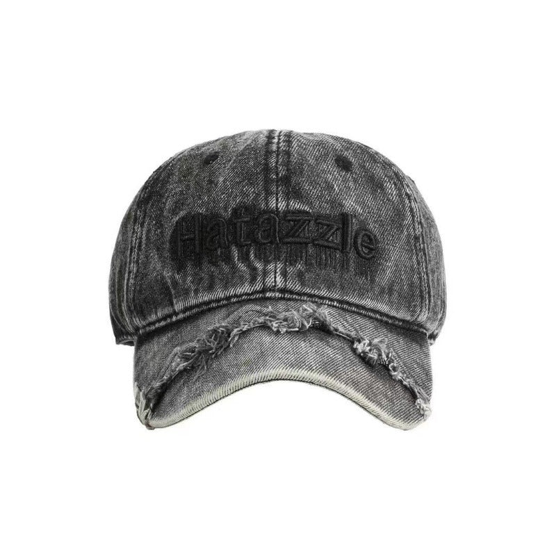 Herre Slitt Denim Baseball Cap Skanto 1784270737