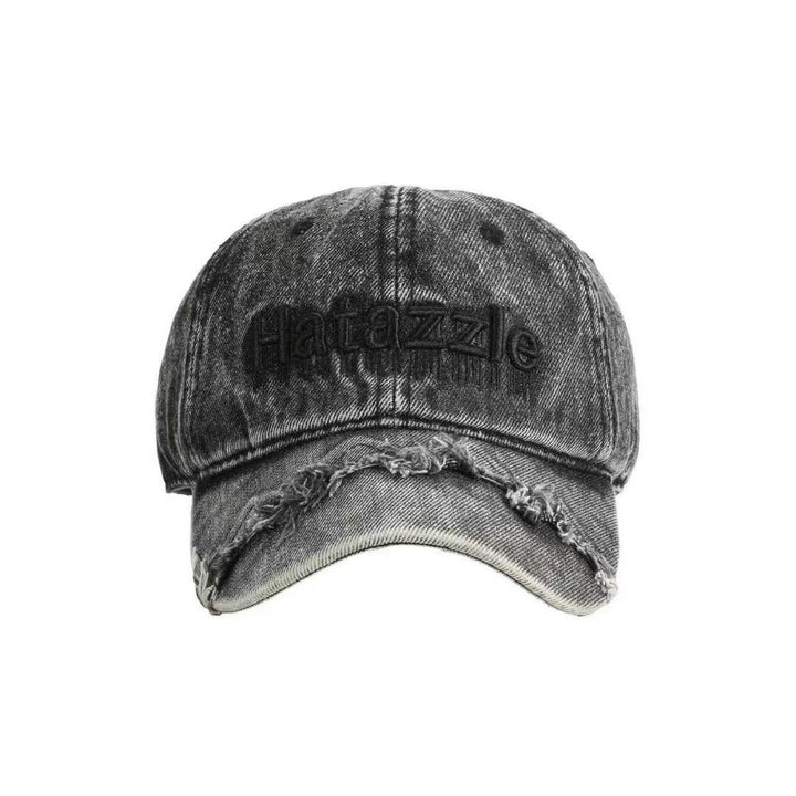 Herre Slitt Denim Baseball Cap Skanto 1784270737