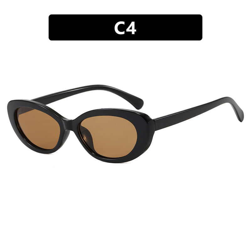 Women's Fashion Cat-Eye Sunglasses with UV Protection and Elegant Frame Skanto