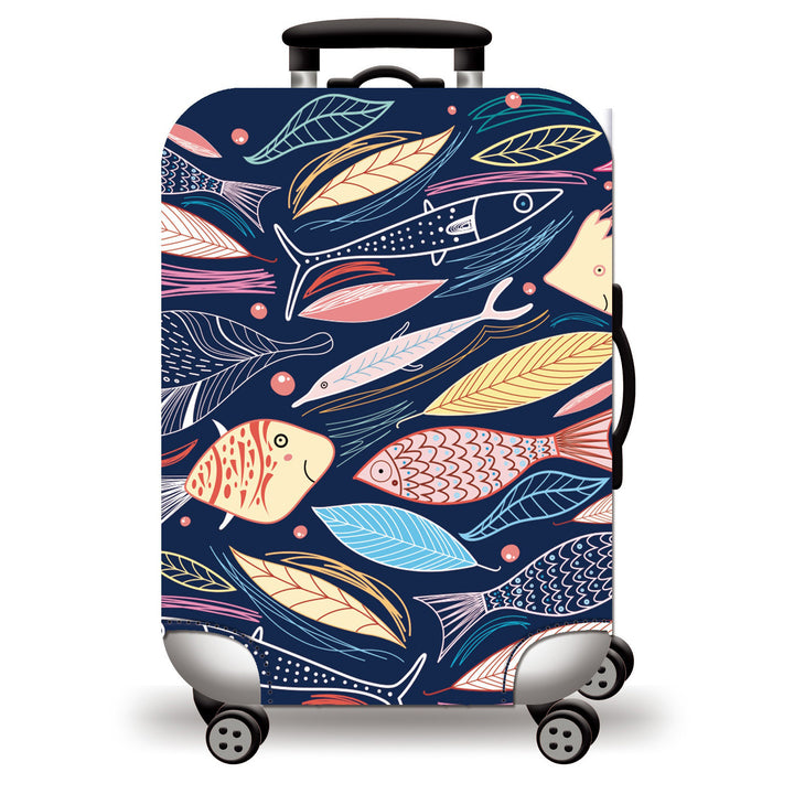 Hard Shell Bagasje med Jord Design Skanto