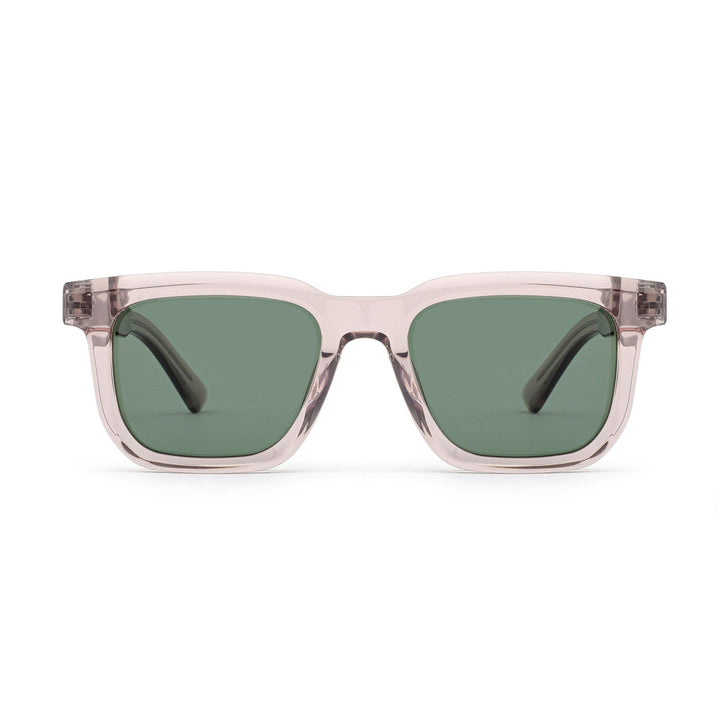 Dame trendy firkantet solbrille med trendy ramme Skanto