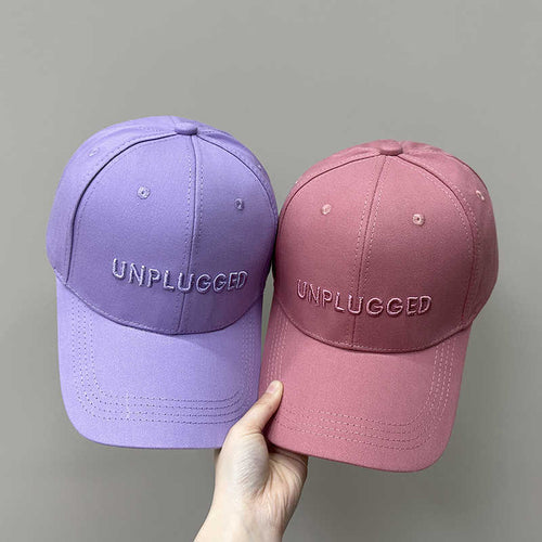 Kvinne bomulls slitt baseball cap Skanto