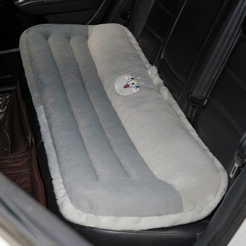 Plush sittepute med dyremønster Skanto