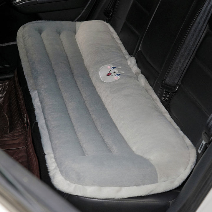Plush sittepute med dyremønster Skanto