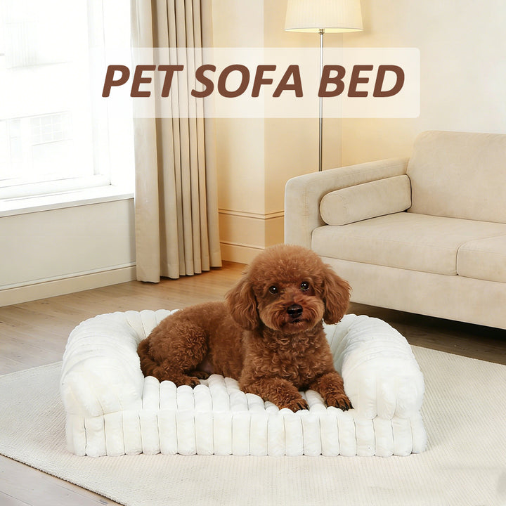 Ortopedisk støtte hundesofa