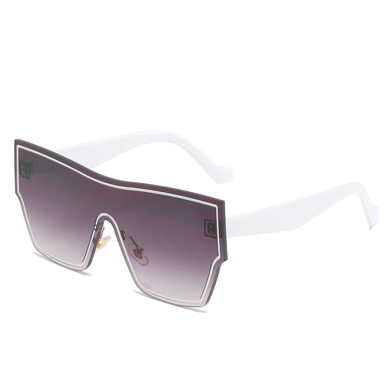 Dame futuristiske Oversized-Wraparound-solbriller Skanto