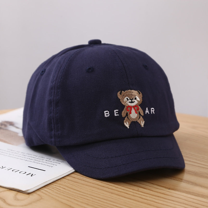 Kvinne Søt Bamse-Brodert Baseball Cap Skanto