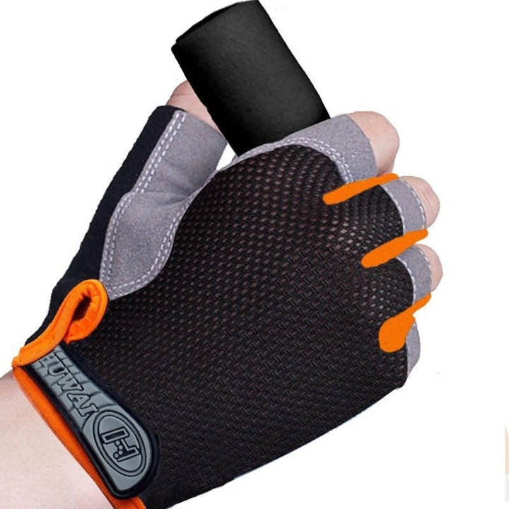 Men's Training Gloves with Non-Slip Palm and Breathable Structure Skanto