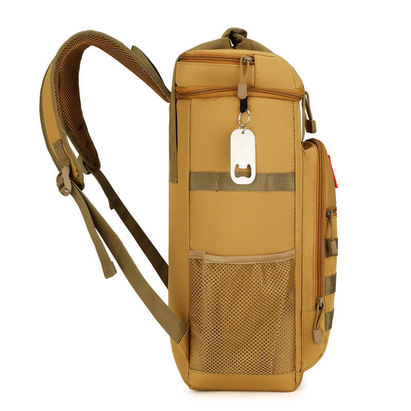 Unisex Nan Tactical Backpack with MOLLE Front, Insulated Cooler Compartment, and Padded Laptop Sleeve Skanto